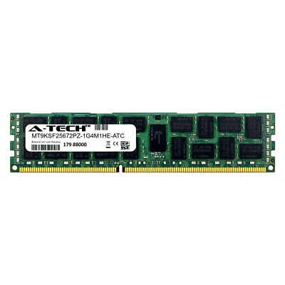 2GB PC3-10600R RDIMM (Micron MT9KSF25672PZ-1G4M1HE Equivalent) Server Memory RAM - Image 1 of 2