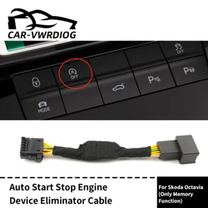Automatic Stop Start Control System Eliminator Canceller Cable For Skoda Octavia - Picture 1 of 6