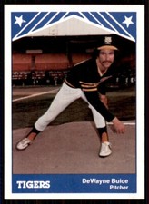 1983 TCMA Tacoma Tigers DeWayne Buice Tacoma Tigers #3
