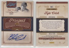 2011 Playoff Prime Cuts Prospect Signatures Century Platinum /25 Kyle Crick Auto