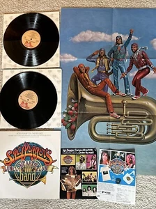 Sgt Pepper's Lonely Hearts Club Band 2 LPs Vinyl Poster Bee Gees Peter Frampton - Picture 1 of 6