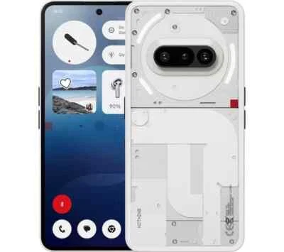 Nothing Phone (3a) 6.77" Smartphone Unlocked 12GB Ram 256GB 120Hz White