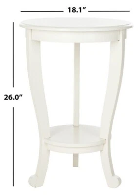 Mesa auxiliar con pedestal Safavieh Mary, precio reducido 2172713582 AMH5711C Foto 1 de 4