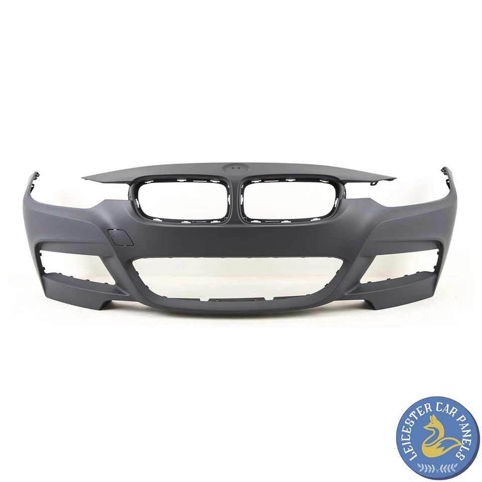 Front Bumper Primed No PDC No Washer Hole M-sport BMW 3 F30 Saloon 2012-2019