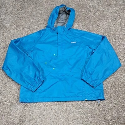 Coleman 男式雨衣连帽夹克蓝色中号 — 第 1/4 张图片