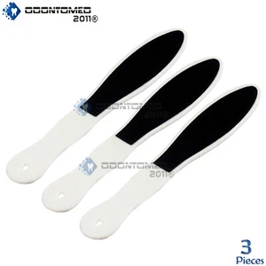 Set Of 3 Foot Filer Plastic Foot Sander Hard Skin Remover Pedicure Foot File New - Picture 1 of 3