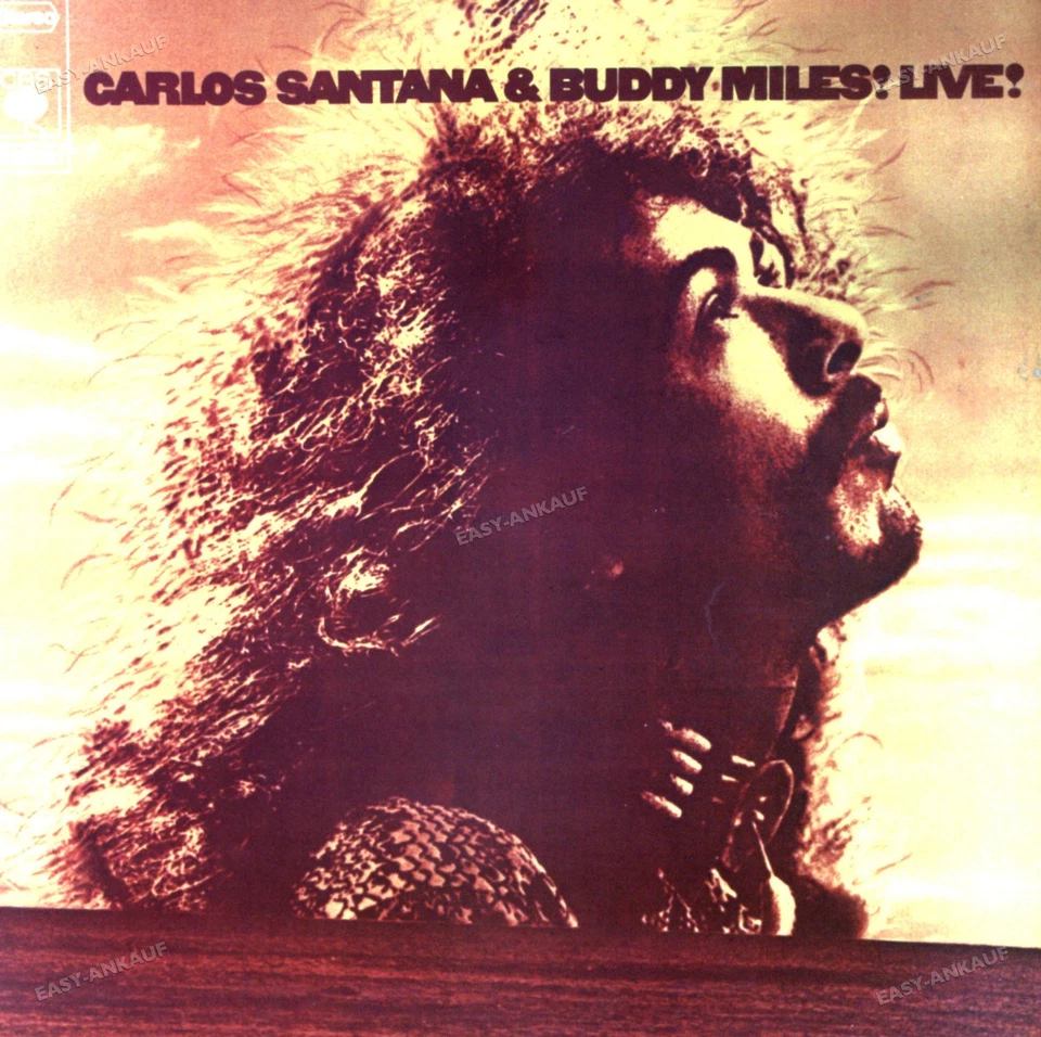 Carlos Santana & Buddy Miles - Carlos Santana & Buddy Miles: Live! LP . - Image 1 of 1