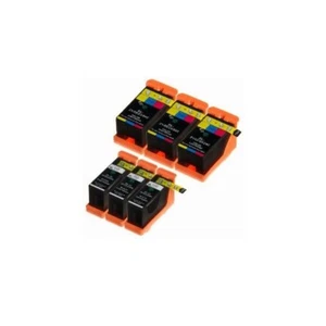 6 Pack New Ink Cartridges for Dell Series 21 22 23 24 V715w V515w P513w P713w - Picture 1 of 1