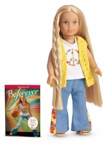 Julie 2014 Mini Doll by American Girl Editors (2014, Mixed Lot)