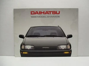 Daihatsu Charade Car CLX 1988 piezas folleto concesionario carreras de automóviles herramientas de importación - Imagen 1 de 2