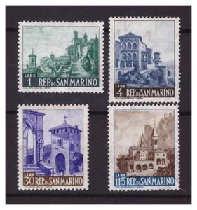SAN MARINO 1961 - VEDUTE SERIE NUOVA ** MNH - Picture 1 of 1