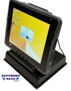 DLI 10 Rugged Mobile Tablet w/ Desktop Cradle Gen2  and a 5-in-1 payment module - Picture 1 of 4