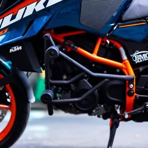 Crash Guard With Dual Slider Fit for KTM DUKE 390 (3rd GEN) - Picture 1 of 8