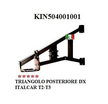 TRIANGOLO POSTERIORE DESTRO ITALCAR T2-T3 KIN504001001 - Immagine 1 di 1