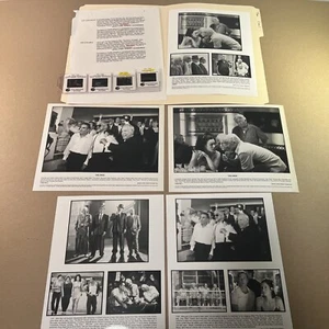 The Crew Movie Press Kit Stills 5 8x10 Photos 4 Slides 2000 Burt Reynolds Film - Picture 1 of 14
