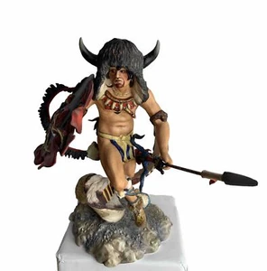 Franklin Mint Buffalo Dancer Porcelain Figure Sculpture Murphy Limited Ed. - Bild 1 von 17