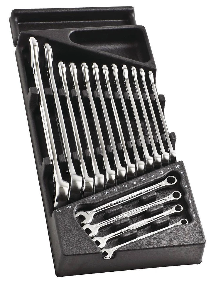 Facom MOD.440-1 16 Piece Combination Spanner Wrench Set 6-24mm in Plastic Tray - Image 1 of 1