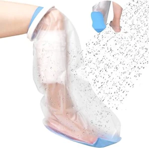 NIB Dneouxi Waterproof Anti-Slip Cast /Bandage Protector Adult Wide Half Leg - Picture 1 of 5