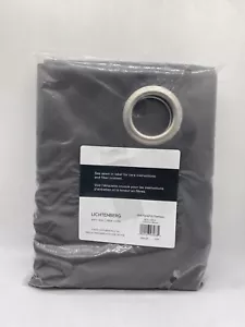 Sun Zero - One Panel Room Darkening Seymour Grommet Curtain - Gray - 54” x 63” - Picture 1 of 6