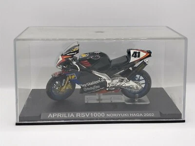 1/24 DEAGOSTINI IXO - APRILIA RSV1000 NORIYUKI HAGA 2002 DIECAST MOTORCYCLE BIKE - Image 1 of 2