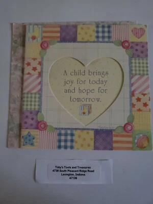 Leanin' Tree Greeting Card New Baby Congratulations Victoria Lane Baby Welcome - Image 1 of 3