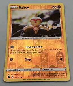 Pokémon TCG Baltoy Sword & Shield - Silver Tempest 093/195 Reverse Holo