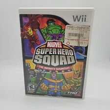 Marvel Super Hero Squad (Nintendo Wii, 2009) Complete CIB 