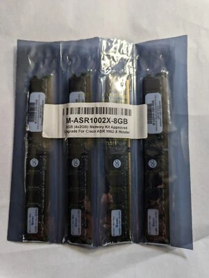M-ASR1002X-8GB 8GB (4x2GB) Memory Kit for Cisco ASR 1002-X Router - Image 1 of 2