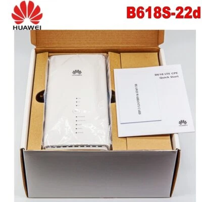 Huawei B618s-22d Unlocked 4G LTE Router4G Mobile WiFi Router with Sim Card Slot - Image 1 of 4