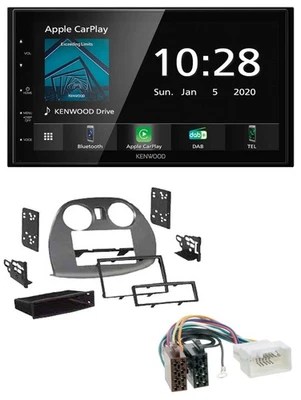 Kenwood Bluetooth MP3 DAB USB 2DIN Autoradio für Mitsubishi Eclipse 4G 05-12 - Bild 1 von 4
