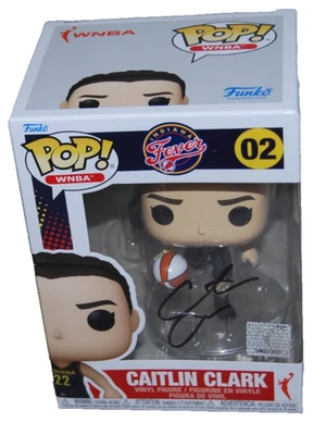 CAITLIN CLARK signed (INDIANA FEVER) WNBA #02 Funko Pop BECKETT BAS AE38123 - Image 1 of 4