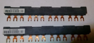 Barra colectora Telemecanique Square D GV2 G445 4 tap-offs 63A 45 mm paso 055588 LOTE DE 2 Foto 1 de 3