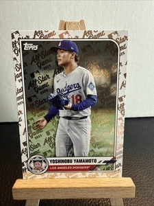 2025 Topps All Star Game Yoshinobu Yamamoto Base #27 Dodgers - Picture 1 of 2