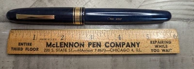 Pluma Estilográfica Omas AM87 Italia Vintage Oro 18k Nuevo en Caja Madera Azul (bd) Foto 1 de 4