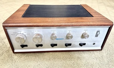 Amplificador Integrado Vintage Dynaco Modelo SC-80 Con Estuche Nogal Foto 1 de 4