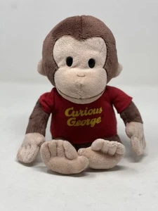 Mono de felpa suave con camisa GUND Curious George Universal Studios y o HMH - Imagen 1 de 5