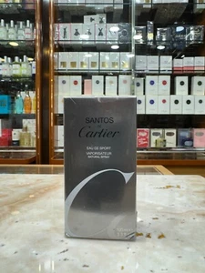 CARTIER SANTOS DE CARTIER EAU DE SPORT 100 ML EDT EAU DE TOILETTE PROFUMO PARFUM - Foto 1 di 1