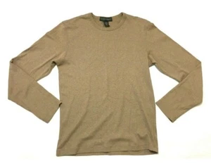 Vintage Banana Republic Sweatshirt Small Long Sleeve Beige Gold Brown 1990s 2000 - Picture 1 of 6