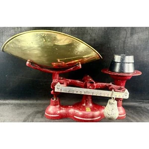 Jacobs Brothers Red Detecto Scale No. 4, Mercantile Scale - Picture 1 of 12