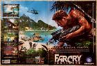Farcry Instincts Ubisoft - 2 Seiten Videospiel Druck Anzeige/Poster Promo Kunst 2005