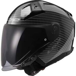LS2 OF603 Infinity II 2 Carbon Jet Helmet with Long Sight ECE 22.06 with Pinlock