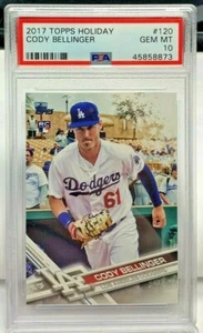 Cody Bellinger 2017 Topps Urlaub Mega Wal-Mart RC #120 - PSA 10 Gem Mint Dodgers - Bild 1 von 2