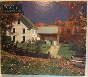 Golden ~ "Near Ryegate, VT ~ 500 Piece Jigsaw Puzzle~ Brand New ~ Factory Sealed - Picture 1 of 5