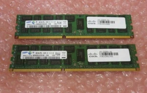 Cisco 15-12305-01 A02-MEMKIT-008A 16GB (2x8GB) PC3-10600 DDR3 ECC 240P CL9 RAM - Picture 1 of 6