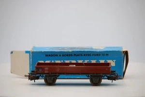 HO SCALE MARKLIN NIEDERBORDWAGEN MIT FORD 12 *MISSING CAR* - Picture 1 of 6