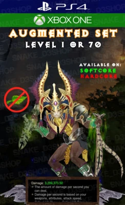 Diablo 3 - PS4 - Xbox One - Unmodded Primal Legacy of Dreams Set - Hexendoktor - Bild 1 von 4