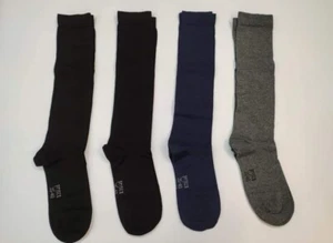 Lange Winterstrümpfe Für Damen In Uni, 4 Paar - Bild 1 von 5