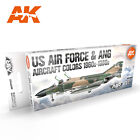 AK Interactive 3G Air Series - US Air Force & ANG Aircraft 1960s-1980s SET 3G