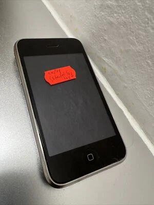 Apple iPhone 3G - 8GB - Schwarz Startet bis Logo A1241 (GSM) Ersatzteilträger - Bild 1 von 2