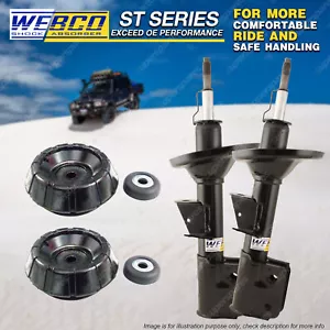 Front Shock Absorbers Strut Mount Bearing Kit for Suzuki Swift RS415 Hatch 05-11 - Picture 1 of 3